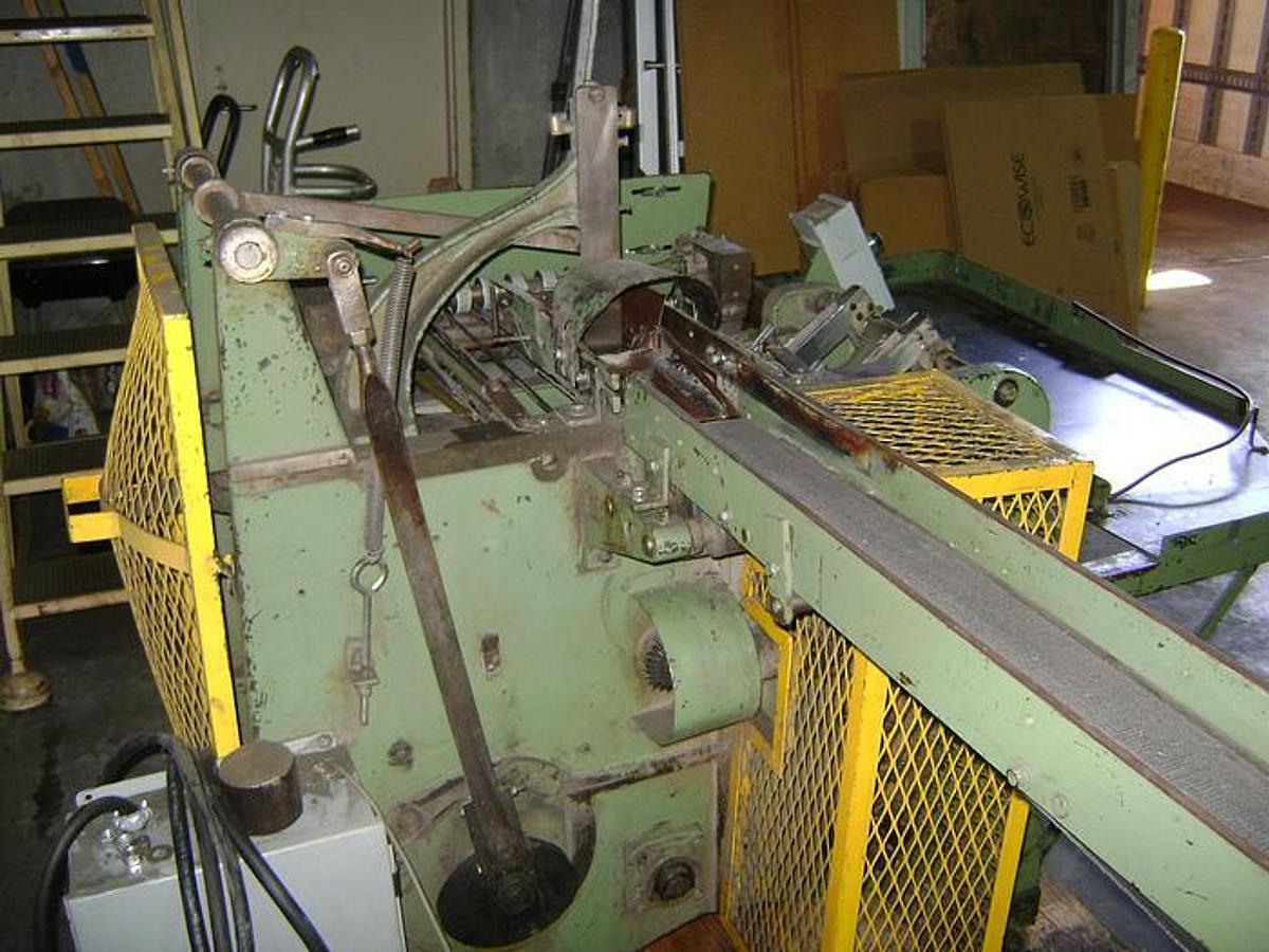 Used Lawton OB Sheet Fed Single Roll Wrapper