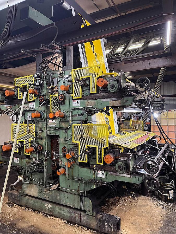 Used Wolverine 65" 4 Color Flexo Stack Press