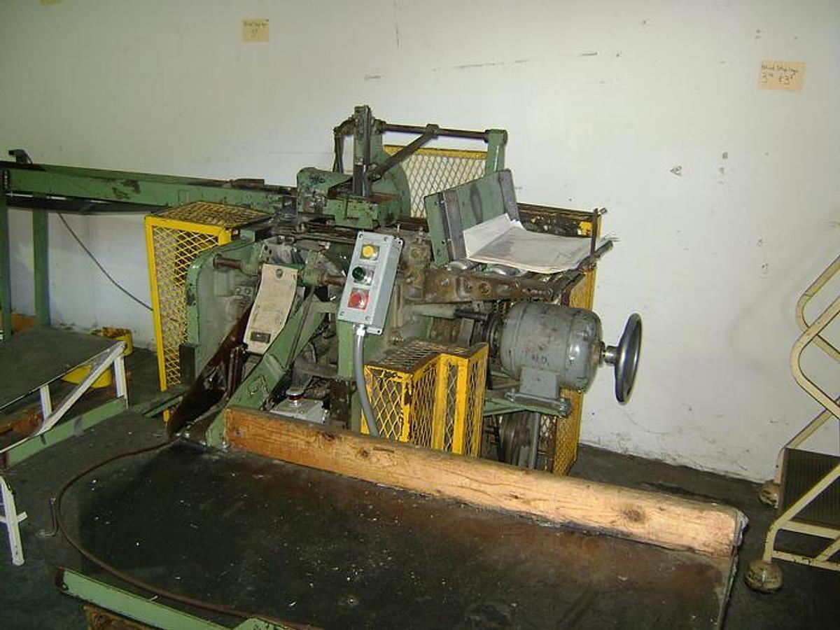 Used Lawton OB Sheet Fed Single Roll Wrapper