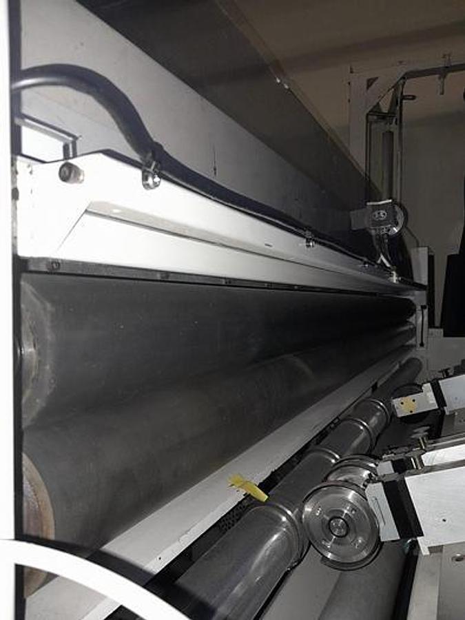 Used 84" Contech Model CS-84 Single Knife Sheeter with Tidland Shear Slitting