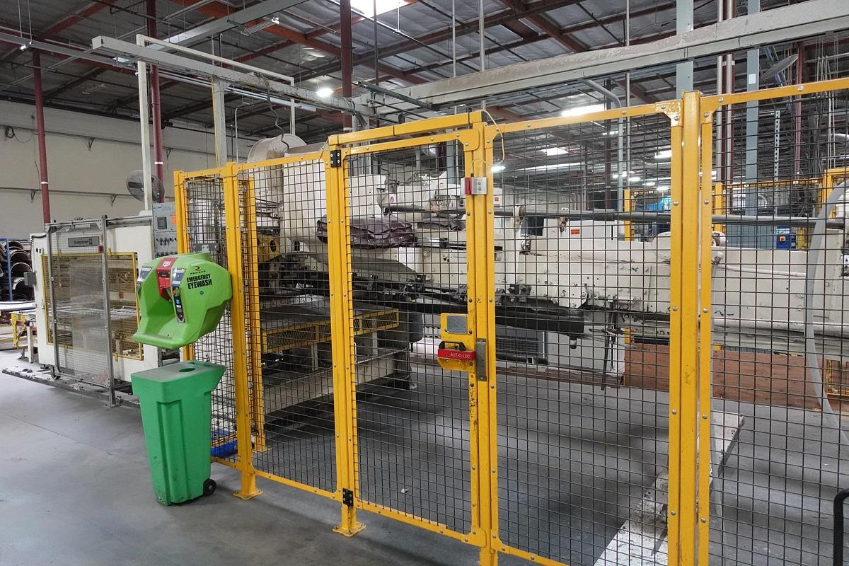 Used 1978 Langston Saturn II 37" x 97" 3-Color Flexo Folder Gluer