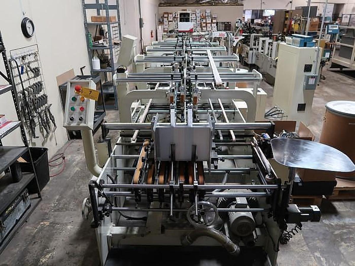 Used Brausse TA-1100 4 & 6 Corner Folder Gluer - 2007