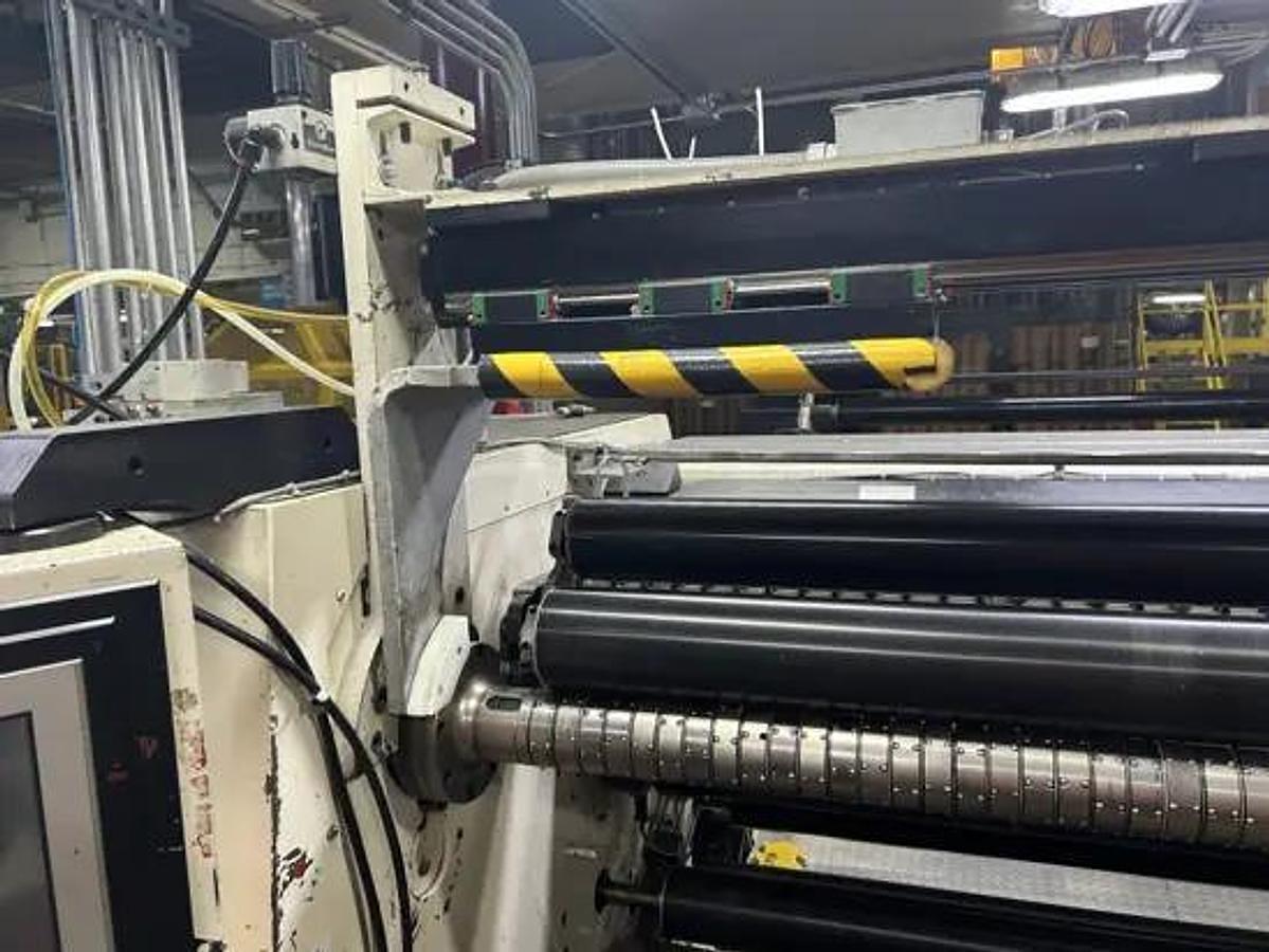 Used Deacro DA653D 63" Duplex Slitter Rewinder - 1999