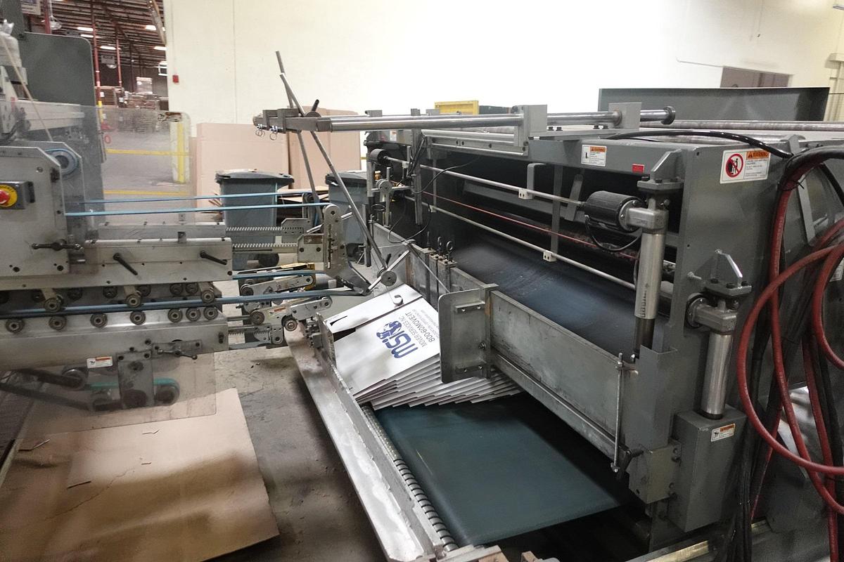 Used 2011 J&L / Alliance SFG 4300/170 Specialty Folder Gluer, 170"