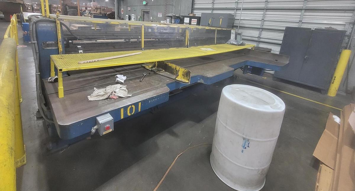 Used 144” Slitter Scorer for Sale | 6 Bar | Universal Slitter