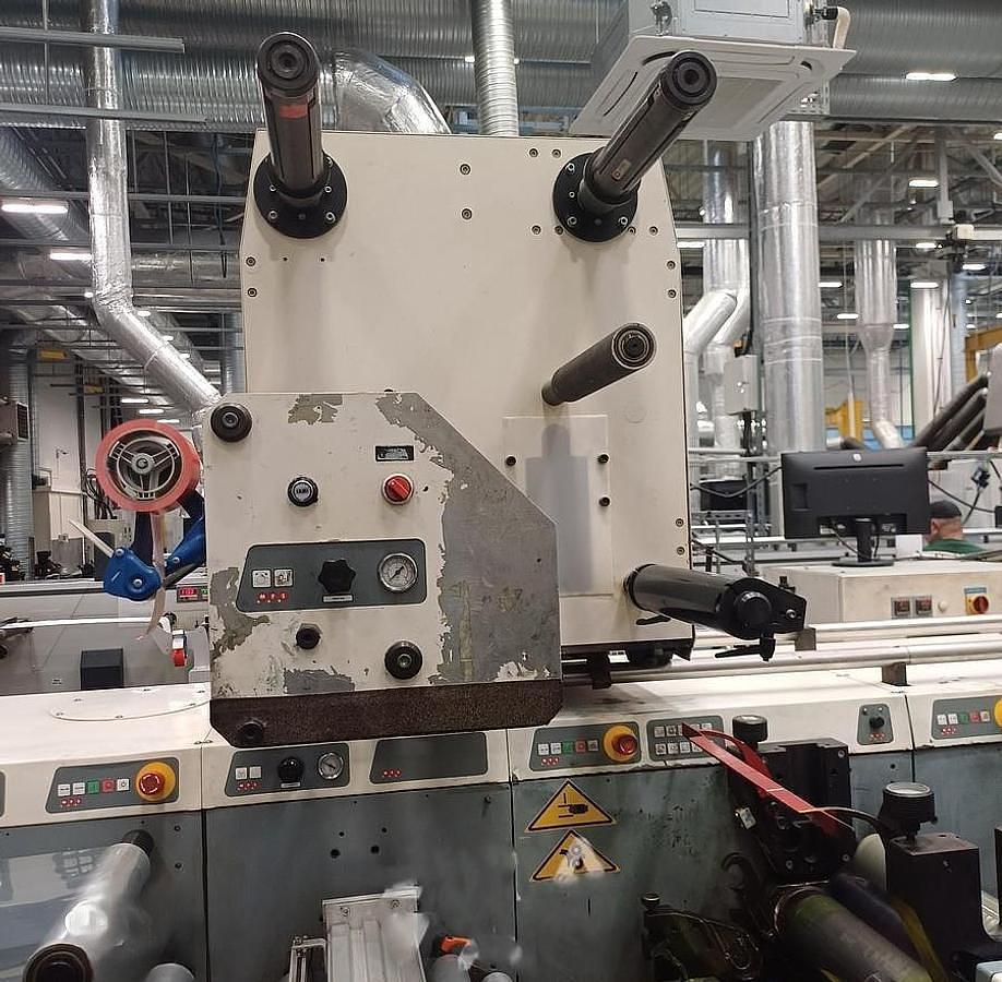 Used MPS EF 330/7 13" 7 Color Servo Label Press - 2005
