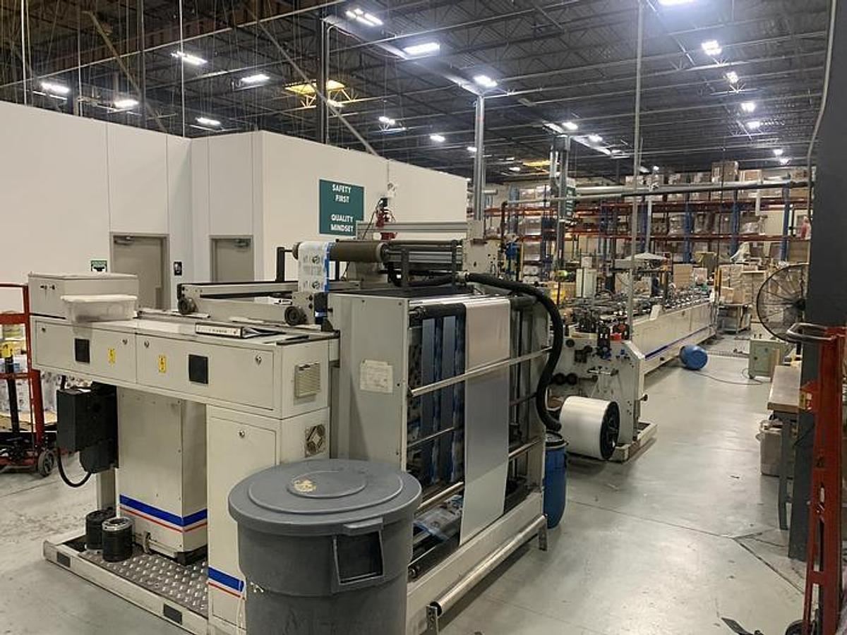 Used Mamata Vega 610 48" Stand Up Pouch Machine - 2007