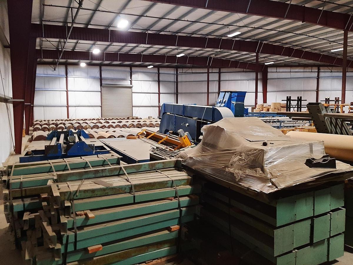 Used Cobden Chadwick 98" CI Printing and Coating Line with Winder