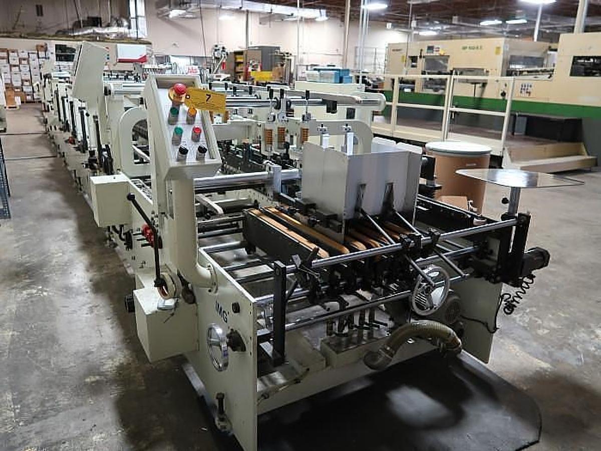 Used Brausse TA-1100 4 & 6 Corner Folder Gluer - 2007