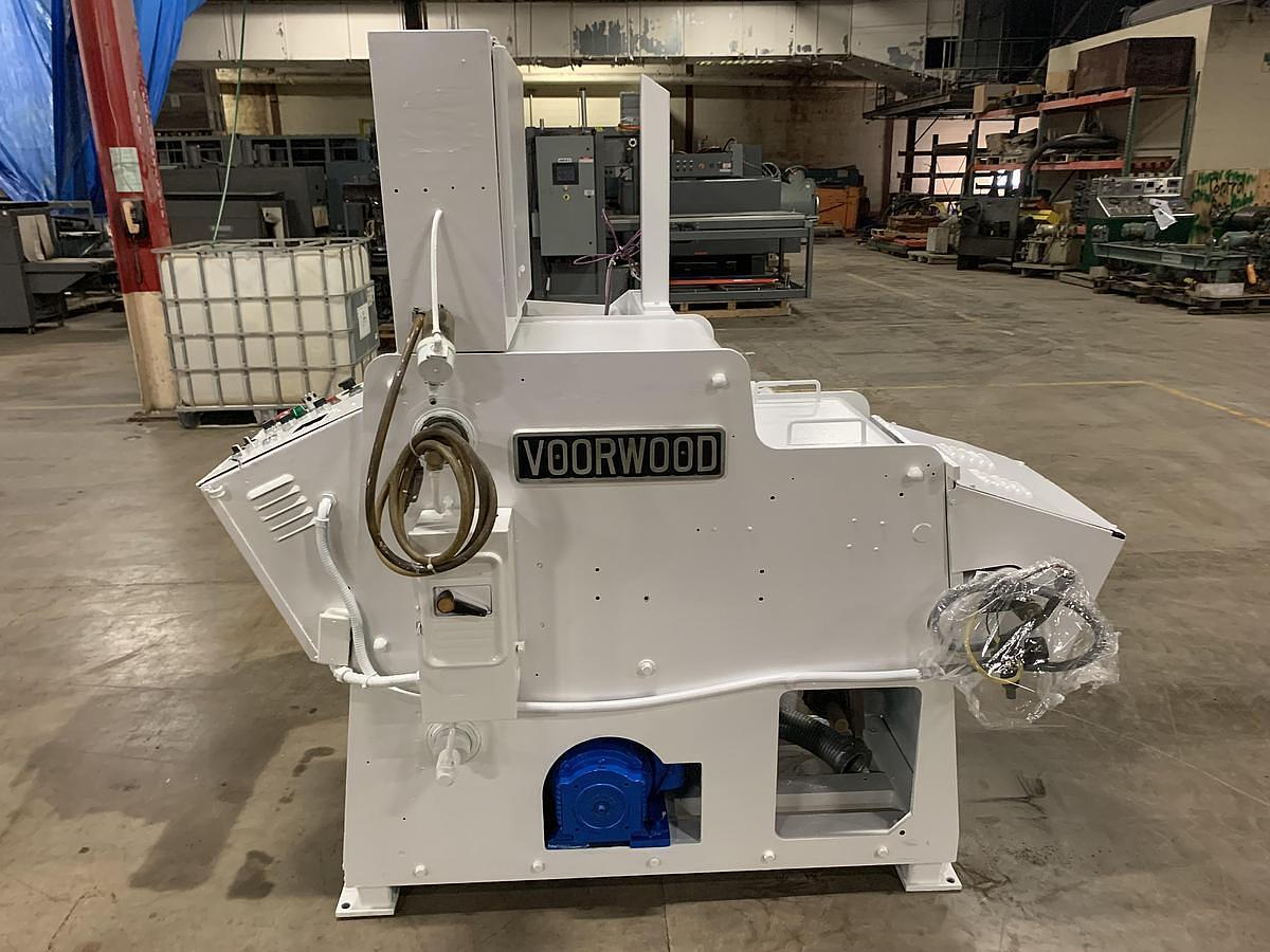 Used Voorwood 30-24/24R 30" High Speed Slitter with Trim Blower - 1977