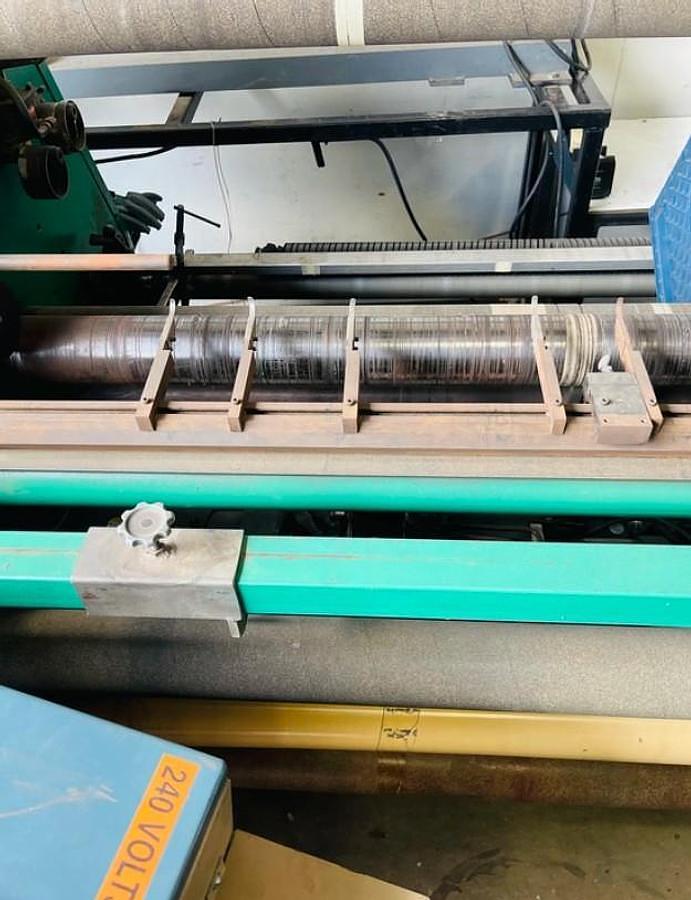 Used Dusenbery 635 BL 54" Duplex Slitter Rewinder, 18" Rewind