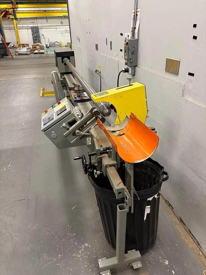 Used Appleton S210 120" Semi-Automatic Core Cutter, 3" and 6" Tooling - 2011