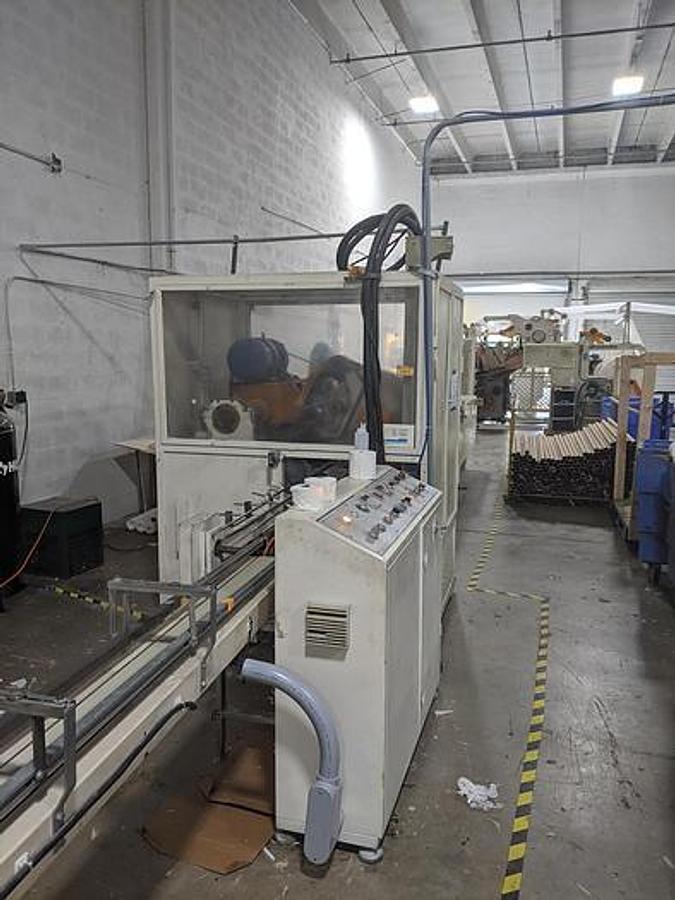 Used 91" Perini 813 Bathroom Tissue / Kitchen Towel Converting Line - 1992