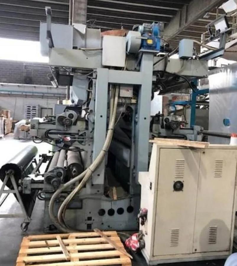 Used Uteco Silver 412 IL 88" 4 Color Stack Press - 1990