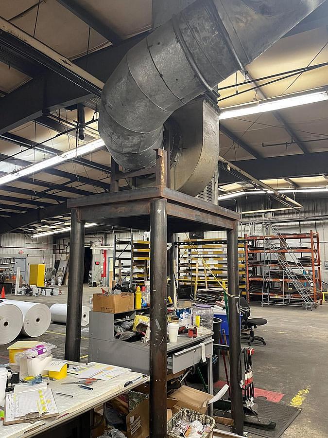 Used Wolverine 65" 4 Color Flexo Stack Press