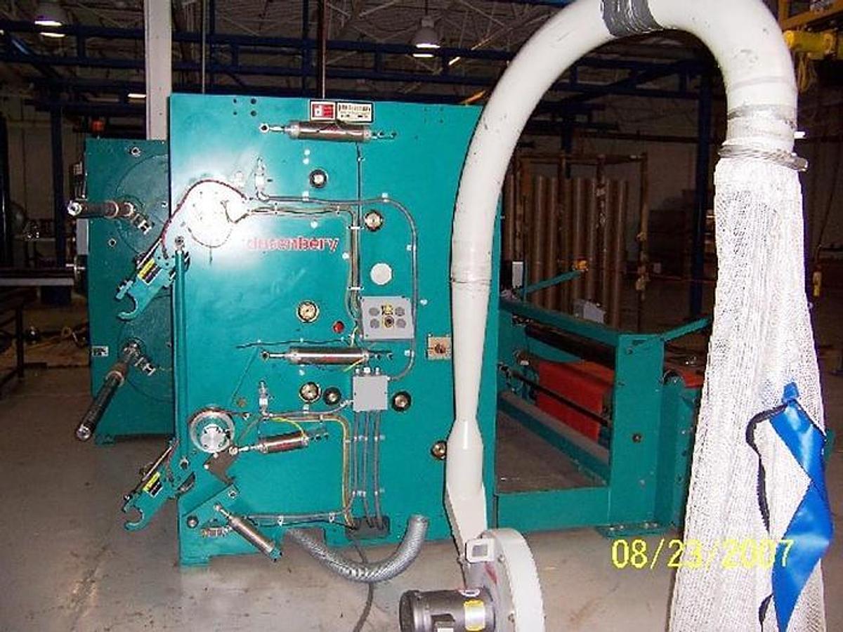 Used Dusenbery 335 72" Duplex Turret Slitter Rewinder - 2000