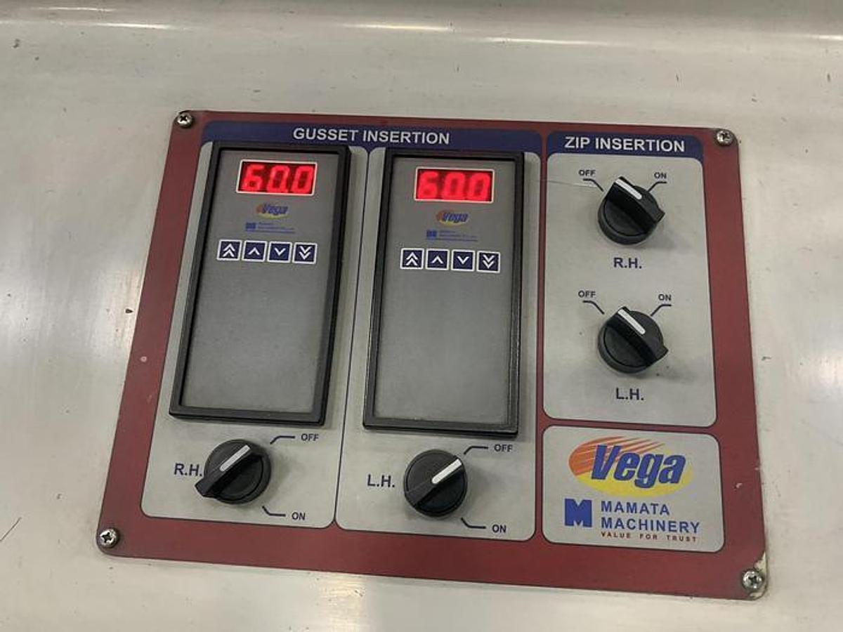 Used Mamata Vega 610 48" Stand Up Pouch Machine - 2007
