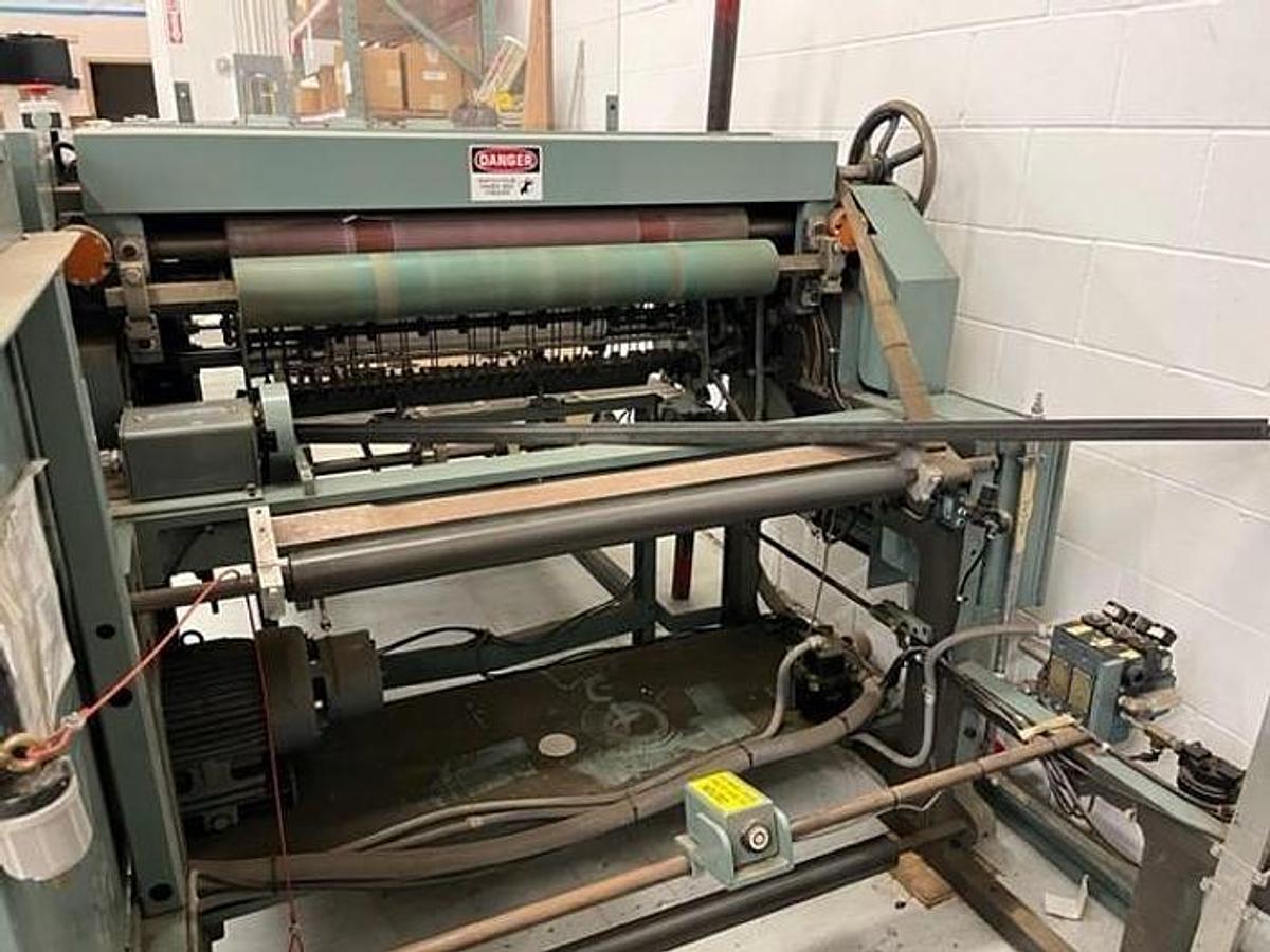 Used 36" Elsner Type 36XZ Automatic Rewinder