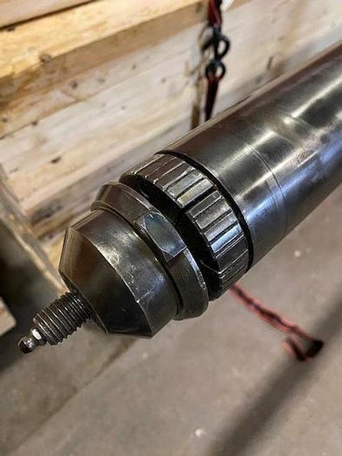 Used Appleton 120" Universal Core Cutter Mandrel, 3.020"