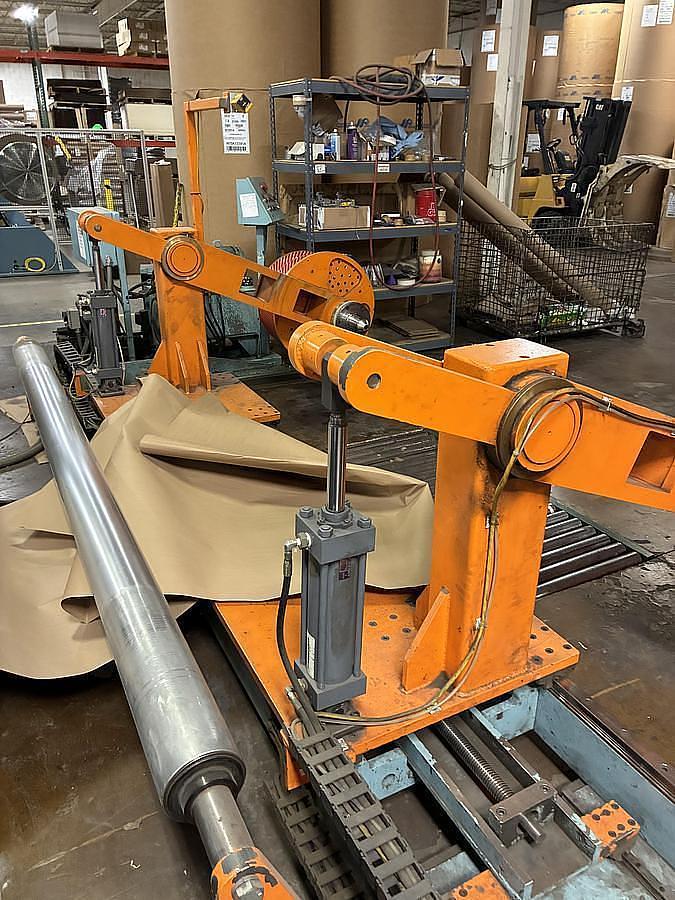 Used Shanks 72" Turret Counter Roll Slitter Rewinder