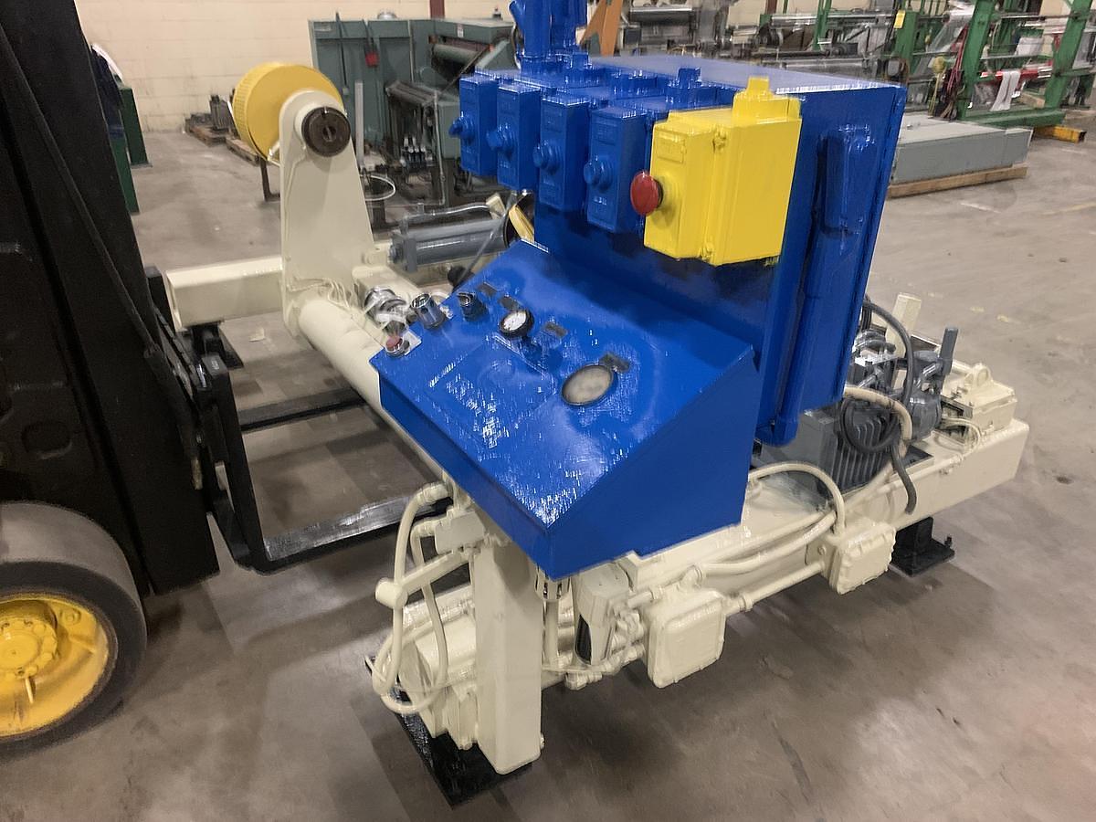 Used Lembo 60" Shaftless Floor Pick Up 50" Dia. Unwind Stand