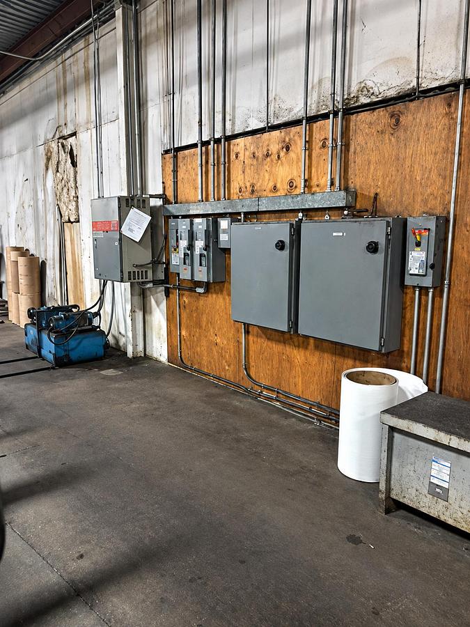 Used Clark-Aiken Roll-to-Roll Paperboard Embosser – 60" Web Capacity