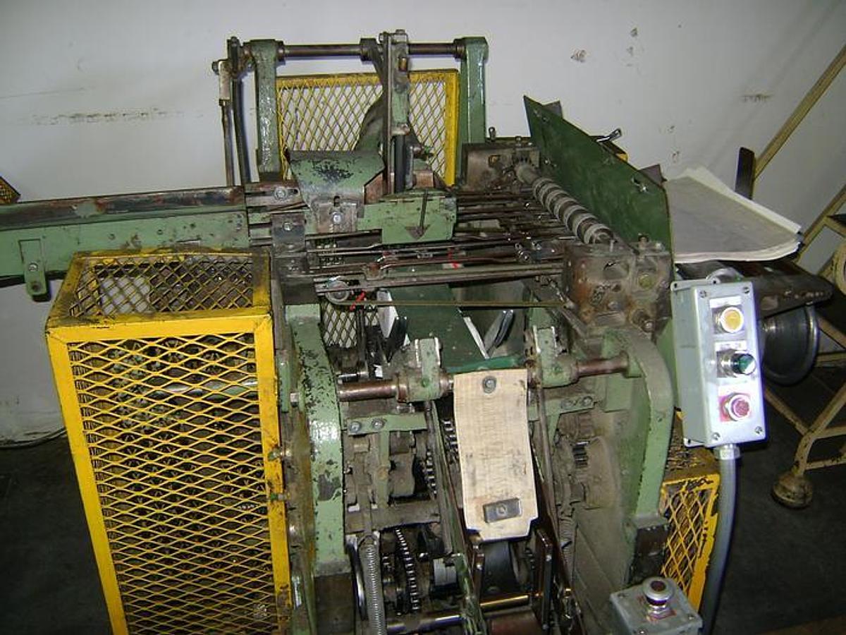 Used Lawton OB Sheet Fed Single Roll Wrapper
