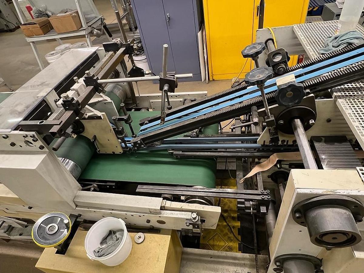 Used Bobst Media 100 Straight Line Folder Gluer