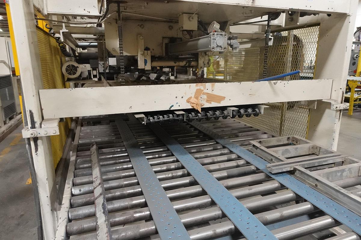 Used 1978 Langston Saturn II 37" x 97" 3-Color Flexo Folder Gluer