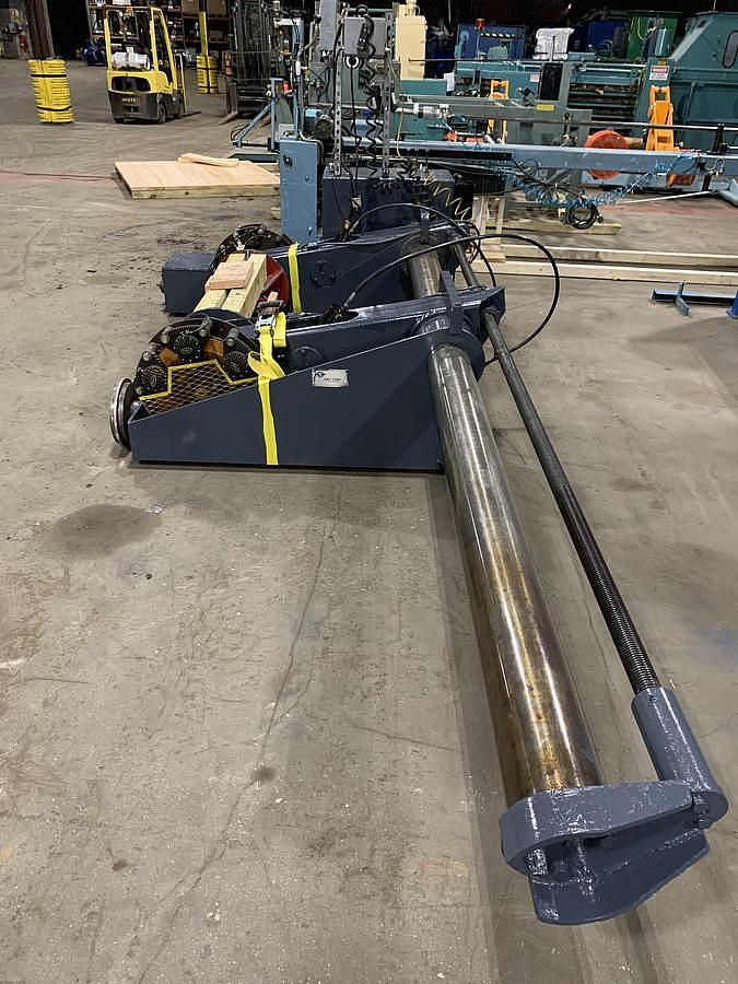 Used 120" A&F Unwind Stand 72" Diameter with 24" Brakes