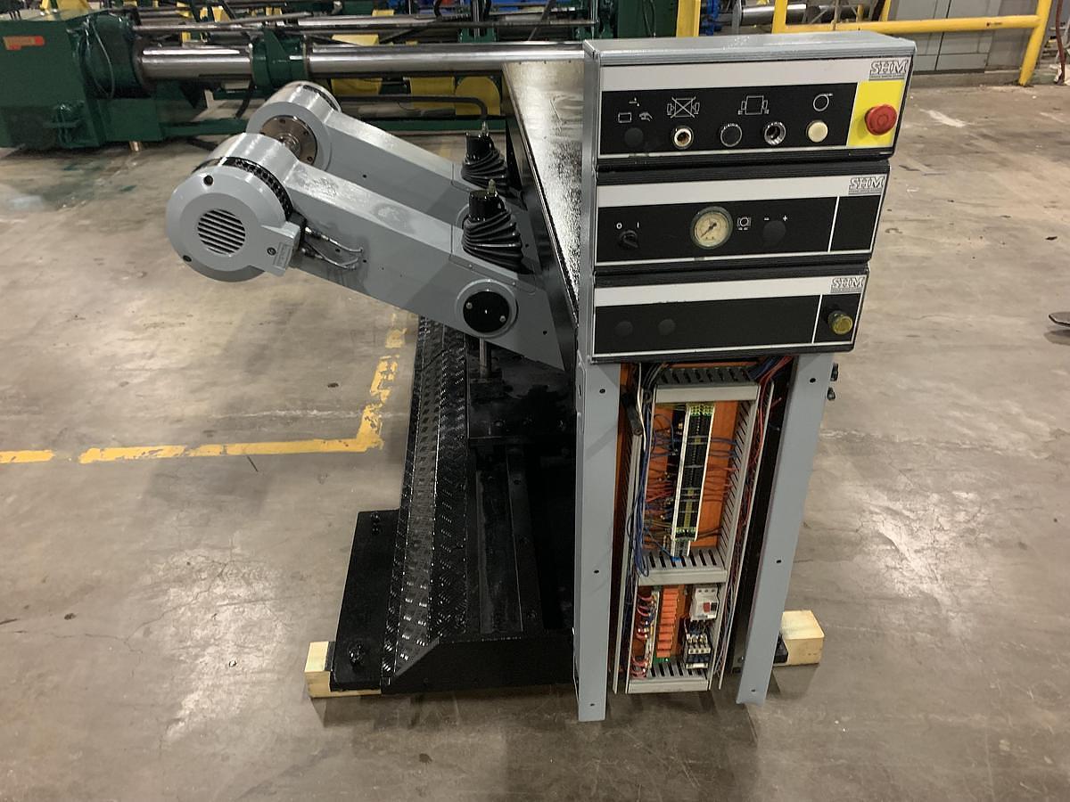 Used SMH 60" Diameter Shaftless Floor Pickup Unwind