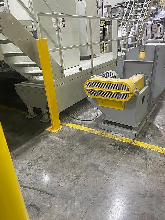 Used BW Papersystems Marquip Falcon 2500 98" Dual Rotary Sheeter - 2018