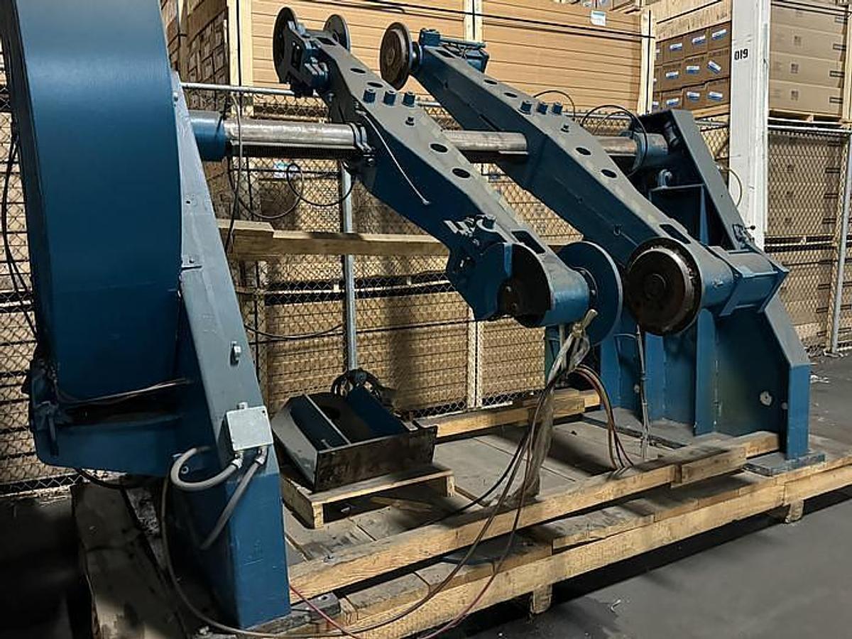 Used 44" Mercury Turret Unwind Stand 84" Diameters