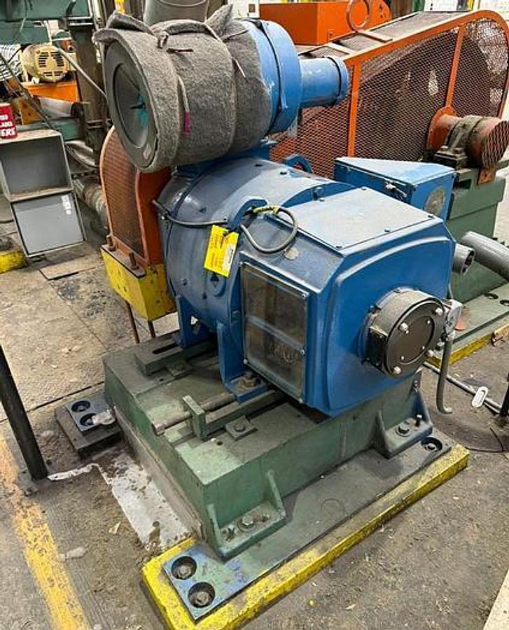 Used 92" Langston Two Drum Slitter Rewinder 72" Diameter Tidland Slitting
