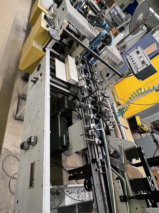 Used Bobst Media 100 Straight Line Folder Gluer