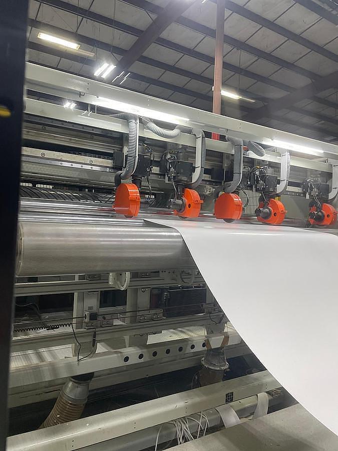 Used BW Papersystems Marquip Falcon 2500 98" Dual Rotary Sheeter - 2018
