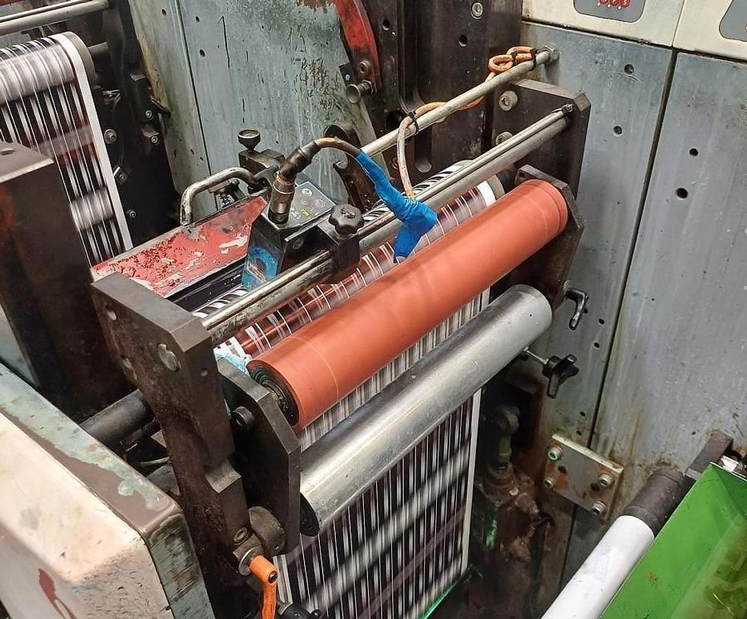 Used MPS EF 330/7 13" 7 Color Servo Label Press - 2005