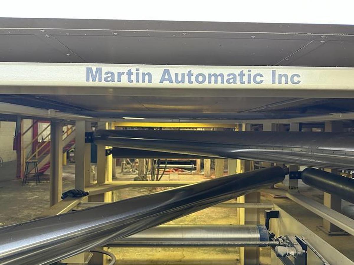 Used 64" Martin Automatic Model WGFF 10-64 Turn Bar System Manufactured 2018