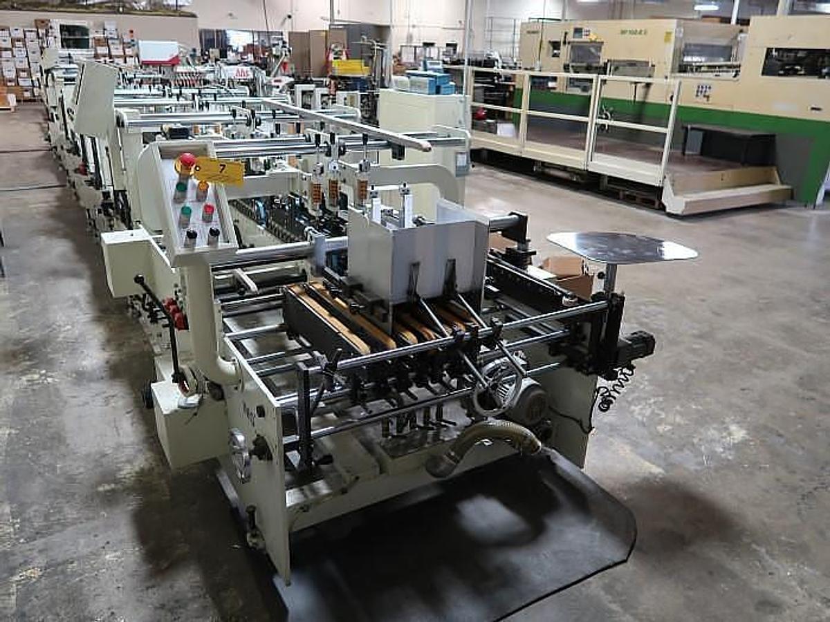 Used Brausse TA-1100 4 & 6 Corner Folder Gluer - 2007