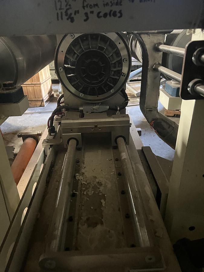 Used 84" Class III Tidland Slitting Section with Driven Female Knife Section Includes (5) Male Knives Model C3-MG-AC