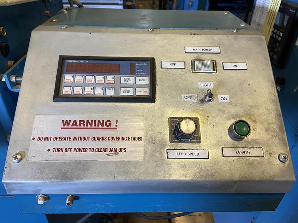 Used 30" SM-30 Rosenthal Sheetmaster with Tension Control