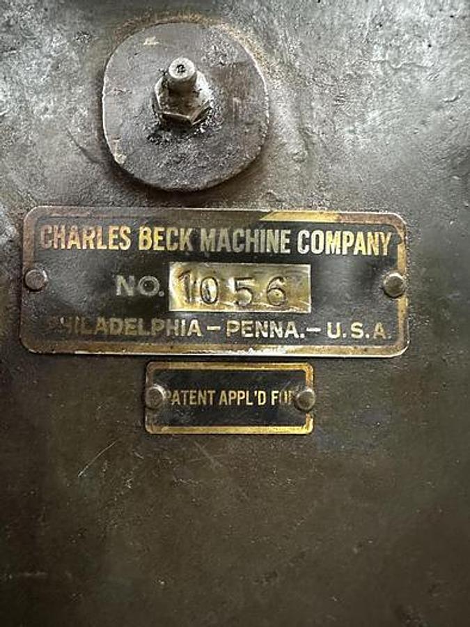 Used Beck 45" Sheeter with Change Gears