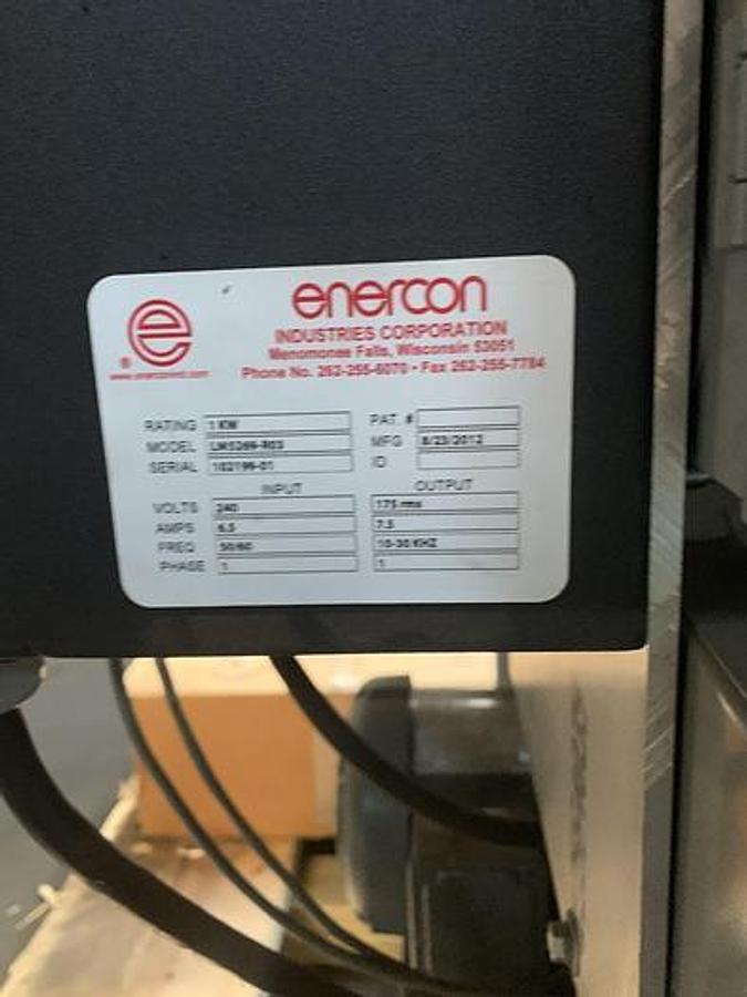 Used 6" Enercon LM5238 Corona Treater Station