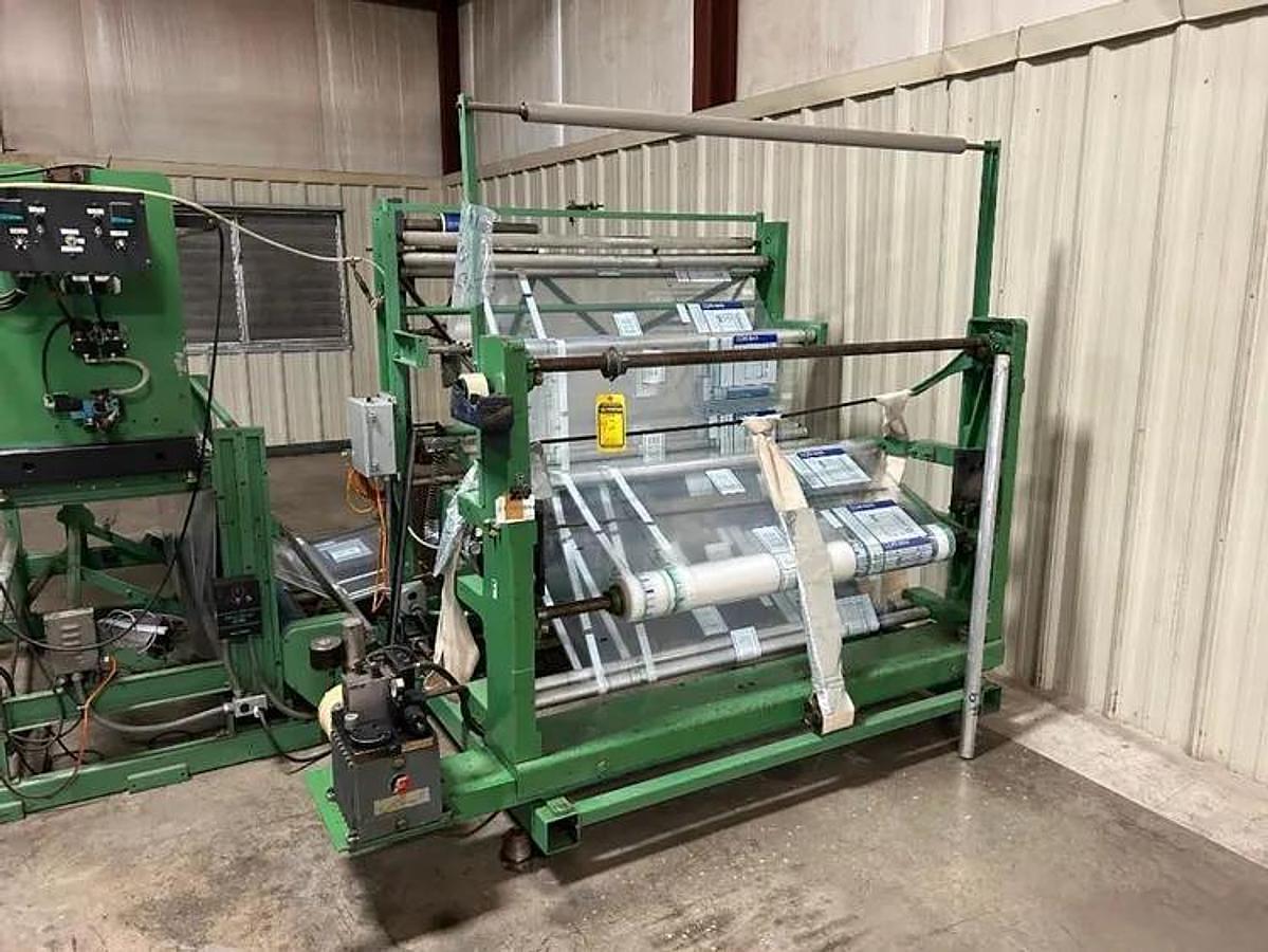 Used 80" Ro-an Unwind Centerfold with Fife Edge Guide