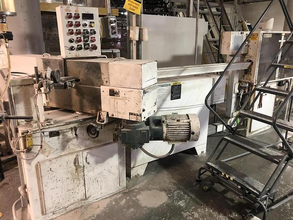 Used PCMC EMC-14 Core Winder with Ronco Unwind
