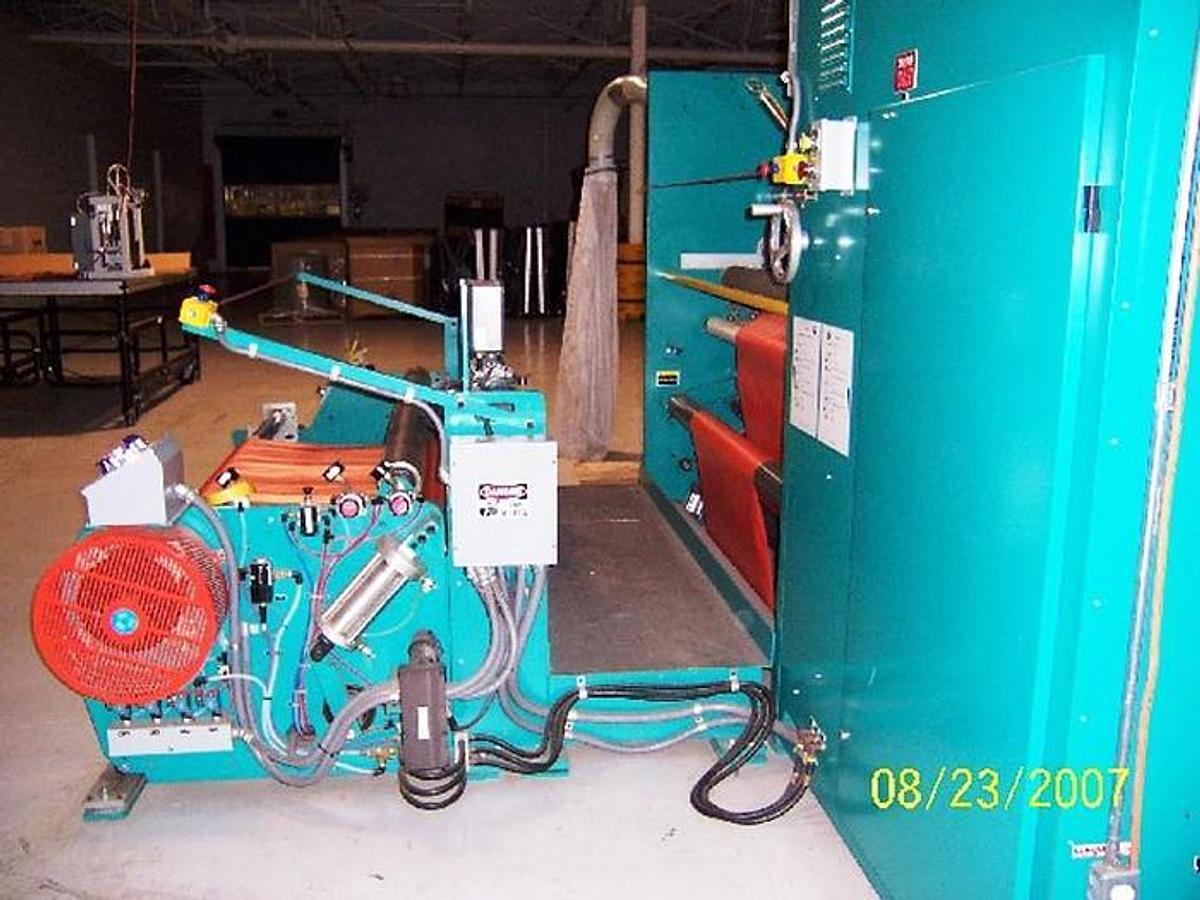 Used Dusenbery 335 72" Duplex Turret Slitter Rewinder - 2000