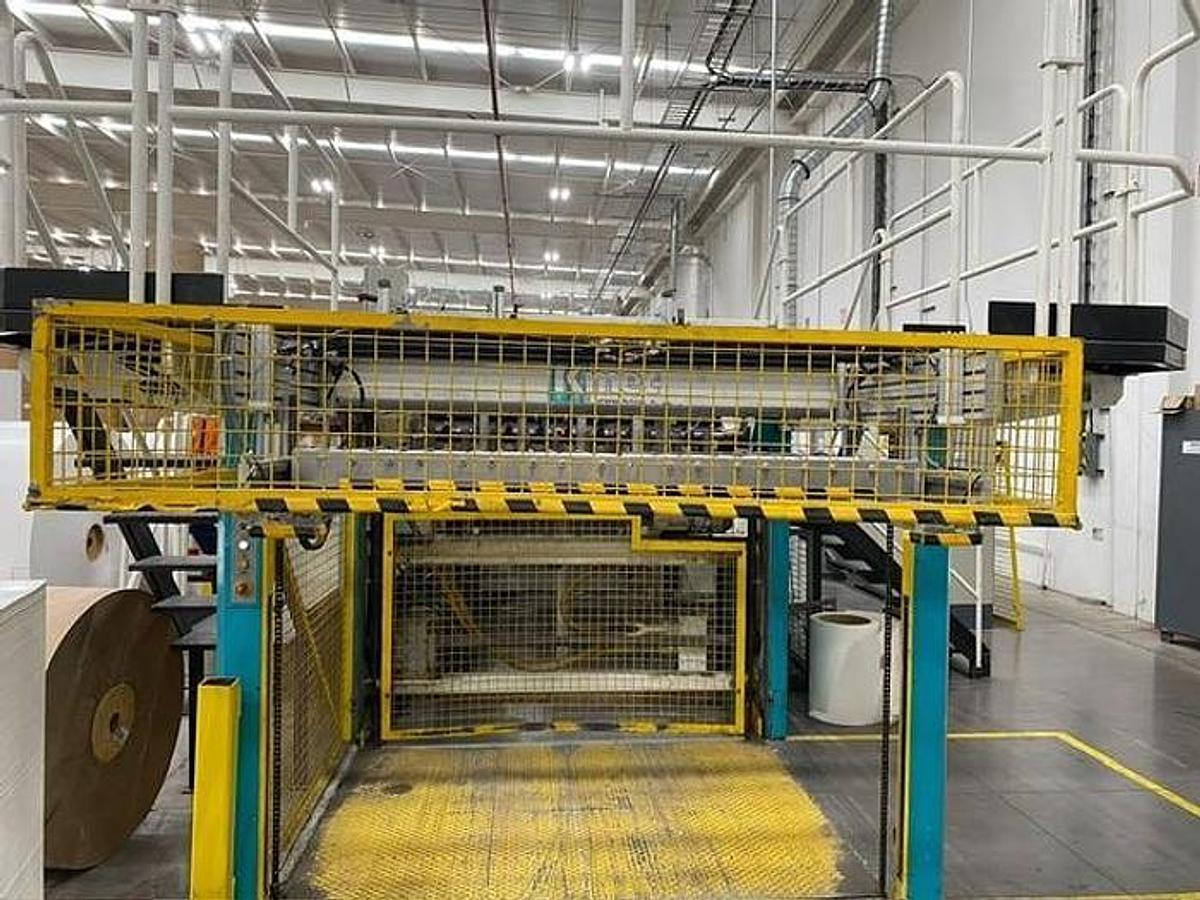 Used KMEC Dreamcut Twin 165 65" Twin Knife Sheeter - 2006