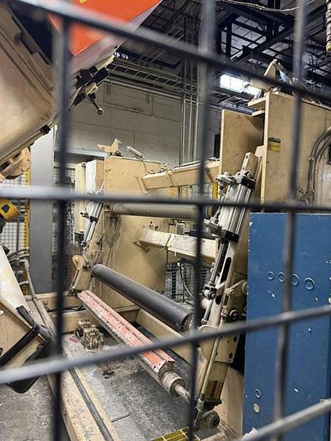 Used 65" Egan Turret Unwind 50" Diameters with Full Speed Splicer