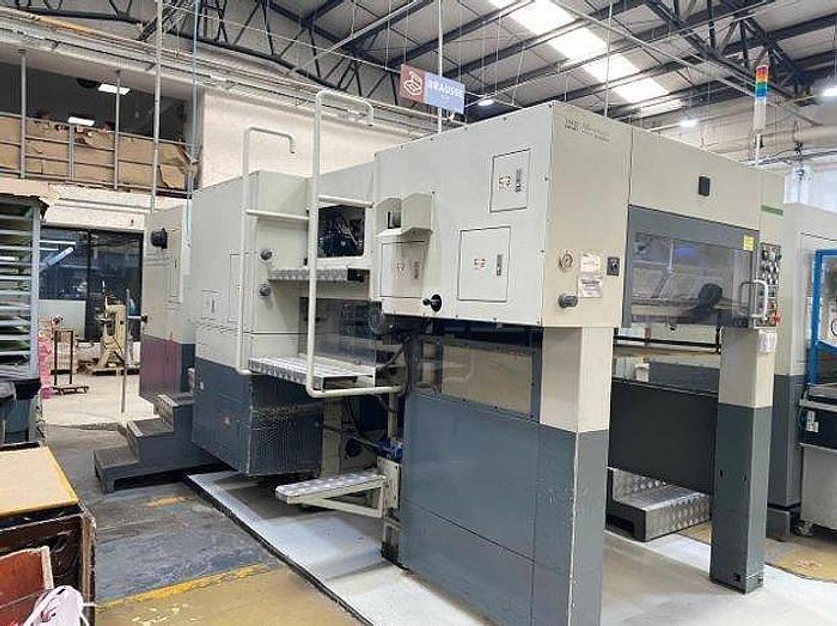 Used Brausse 1050 SEF Foil Stamping Die Cutter - 2010