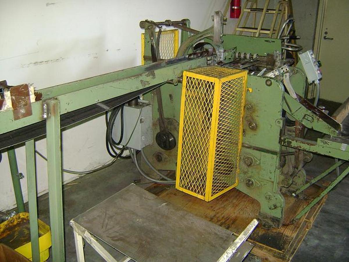 Used Lawton OB Sheet Fed Single Roll Wrapper